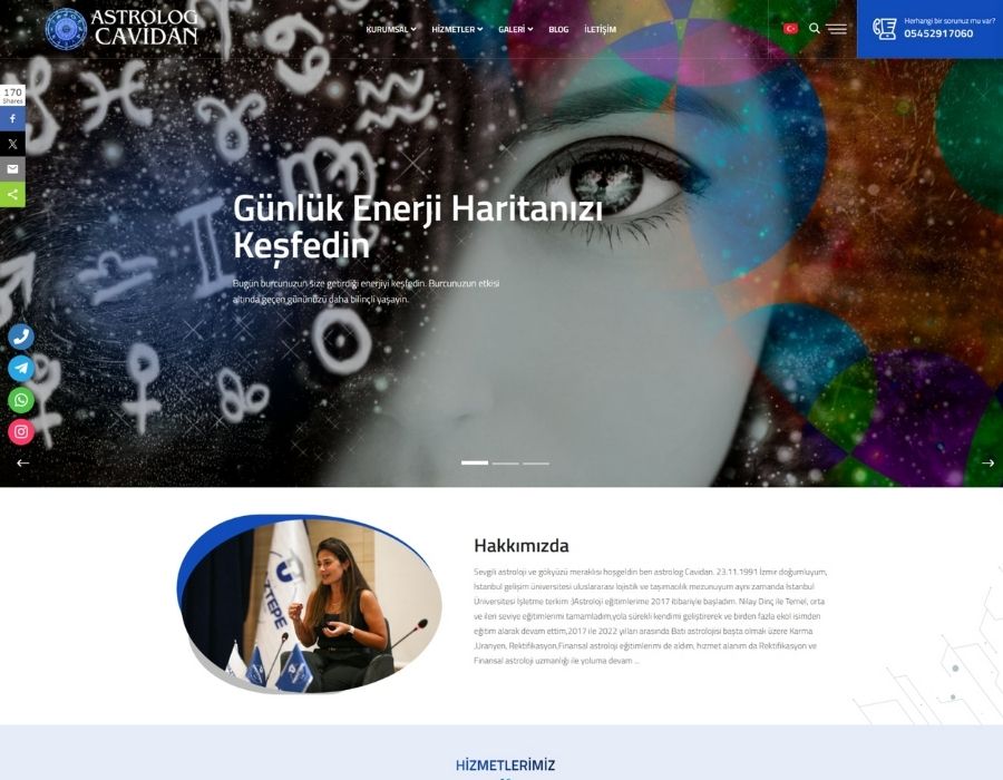 Astrolog Cavidan – Spirituelle Beratung online sichtbar gemacht